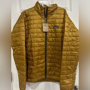 Patagonia Men’s XXL Nano Puff Insulated Jacket Raptor Brown NWT Puffer Puffy